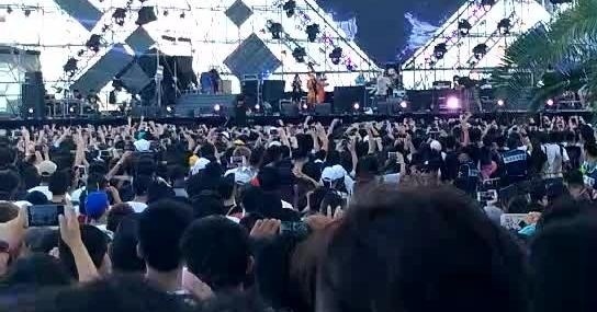 中国有嘻哈第一女Rapper Vava珠海国际音乐节现场献唱