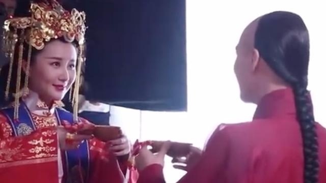龙珠传奇花絮：猪哥哥和倾城洞里成亲，好温馨的画面！