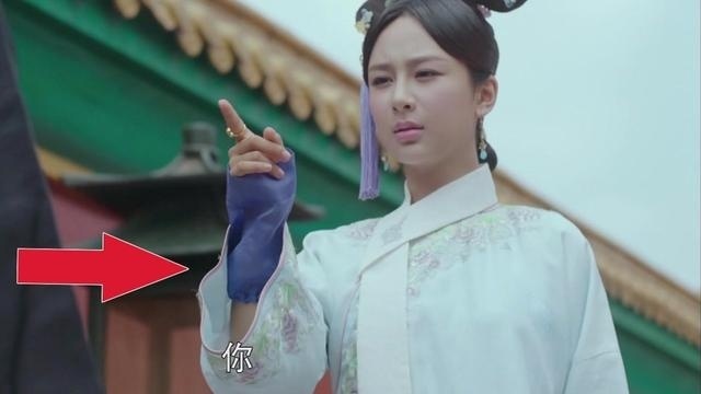 龙珠传奇穿帮：袖套穿在戏服里面，难道古装剧都是这么拍出来的？