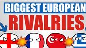 biggest country rivalries in europe!