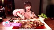 大胃王mini:狂吃肘子,不够猪蹄来凑,要吃米饭才能饱!