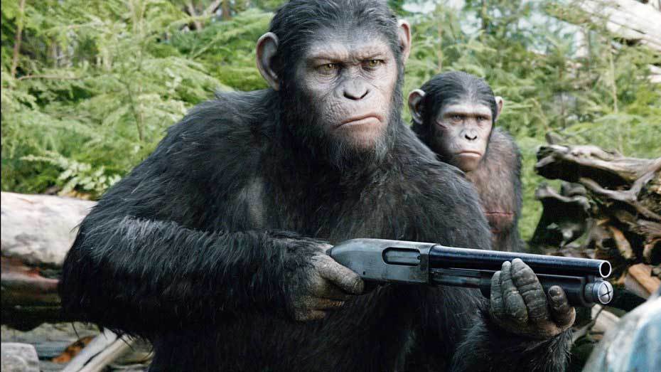 猩猩吃了科学家的药变得无比聪明，想要统治世界？