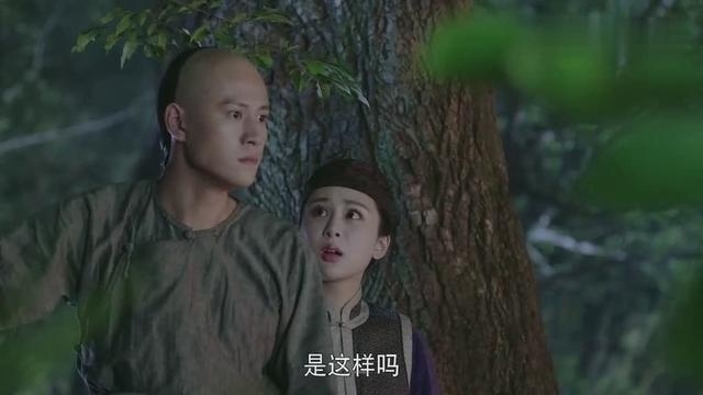 龙珠传奇：杨紫在康熙身后偷偷看他，这个男人已经占据她的心