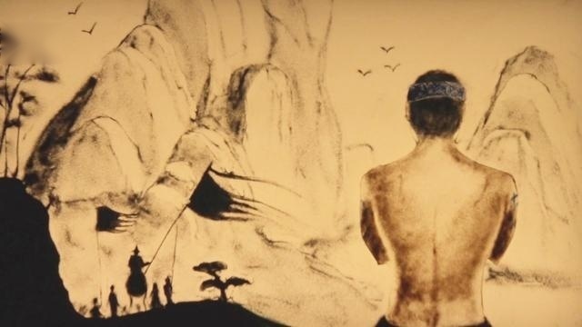 一百零八 GAI 沙画MV 中国有嘻哈 水浒英雄 梁山好汉 中国风说唱