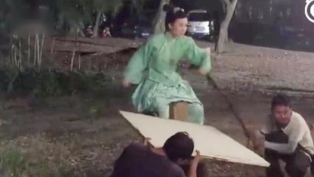 龙珠传奇花絮：原来倾城的骑马戏是这样拍的，舒畅的演技真棒！