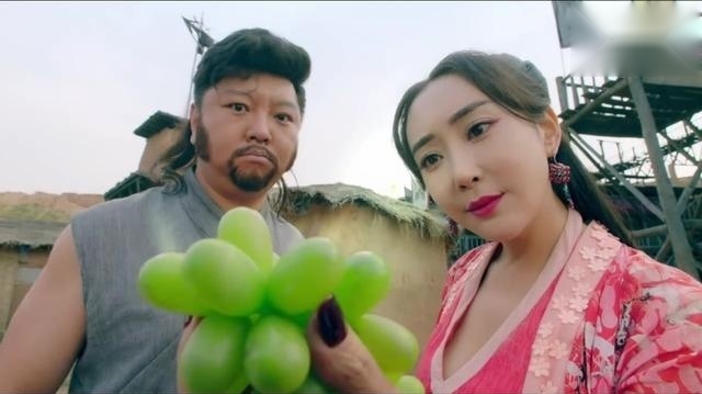 大话西游之爱你一万年菩提老祖真身萌萌哒看一串葡萄走路
