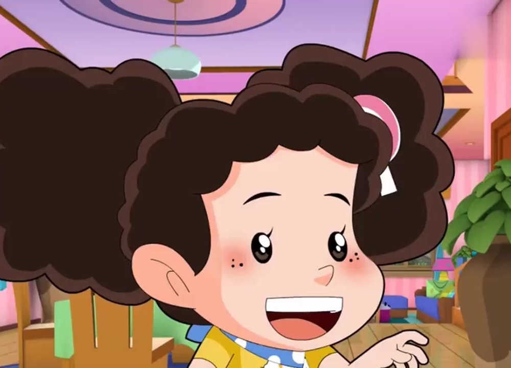 云朵妈妈在弄烤鸡棉花糖搬小凳子站灶台边想偷吃